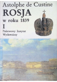 Rosja w roku 1839 Tom 1