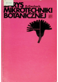Zarys Mikrotechniki Botanicznej