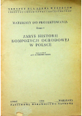 Zarys historii kompozycji ogrodowej w Polsce