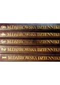 Dzienniki Dąbrowskiej Tom 1 do 5