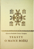 Teksty o Matce Bożej