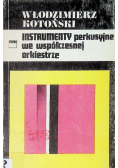 Instrumenty perkusyjne we współczesnej orkiestrze