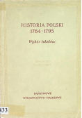 Historia Polski 1764 - 1795