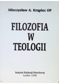 Filozofia  w Teologii