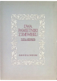 Dwa pamiętniki z XVII wieku