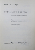 Optymalne decyzje