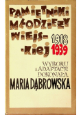 Pamiętniki młodzieży wiejskiej 1918 - 1939