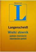 Wielki słownik polsko - niemiecki niemiecko - polski