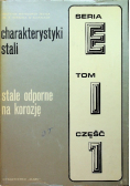 Charakterystyki stali Stale odporne na korozję Tom I Część I