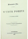 Pol Wybór poezji Reprint z 1989 r.
