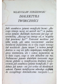 Dialektyka twórczości