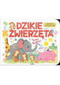 Dzikie zwierzęta Książka edukacyjna z puzzlami