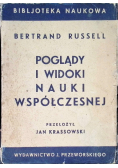 Poglądy i widoki nauki współczesnej 1936 r.
