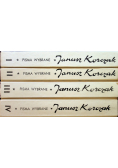 Korczak Pisma wybrane Tom 1 do 4