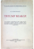 Tryumf reakcji Tom 8 1935 r