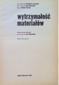Wytrzymałość materiałów