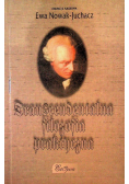 Transcendentalna filozofia praktyczna