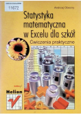 Statystyka matematyczna w Excelu dla szkół