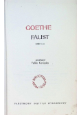 Faust część I i II