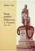 Dzieje pomnika Mickiewicza w Poznaniu 1856 1939