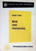 Metody eksperymentalne w chemia
