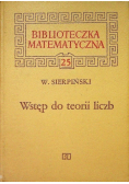 Biblioteka matematyczna Tom 25 Wstęp do teorii liczb