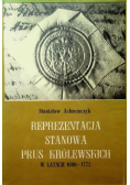 Reprezentacja Stanowa Prus królewskich w latach 1696 - 1772