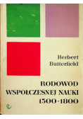 Rodowód współczesnej nauki 1300 do 1800