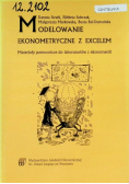 Modelowanie ekonometryczne z Excelem
