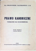 Prawo kanoniczne Tom 3