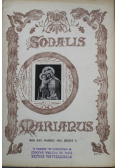 Sodalis Marianus Zeszyt 1 1931 r.