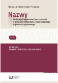 Nazwy osobowych wykonawców czynności w gwarach małopolsko- mazowieckiego pogranicza językowego Część 1