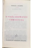 O naśladowaniu Chrystusa