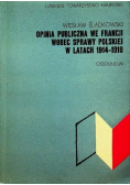 Opinia publiczna we Francji wobec sprawy polskiej w latach 1914-1918