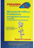 Microsoft Office Podstawy Programowania W Języku Visual Basic Dla Aplikacji