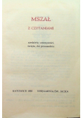 Mszał z czytaniami