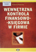 Wewnętrzna kontrola finansowo księgowa w firmir