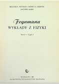 Feynmana wykłady z fizyki Tom I Część II