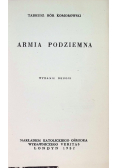 Armia podziemna