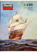 Mały modelarz Nr 1 i 2 / 89 Historyczny żaglowiec Mayflower