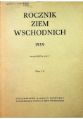 Rocznik Ziem Wschodnich, 1939 r.