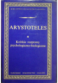 Krótkie rozprawy psychologiczno biologiczne