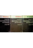 Zarys matematyki wyższej Tom 1 do 3