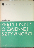 Pręty i płyty o zmiennej sztywności