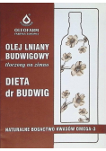 Olej lniany budwigowy nieoczyszczony