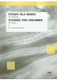 Etiudy dla dzieci na fortepian zeszyt 1