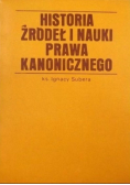 Historia źródeł i nauki prawa kanonicznego
