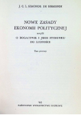 Nowe zasady ekonomii politycznej Tom I
