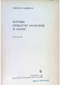 Historia literatury angielskiej w zarysie