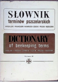 Słownik terminów pszczelarskich